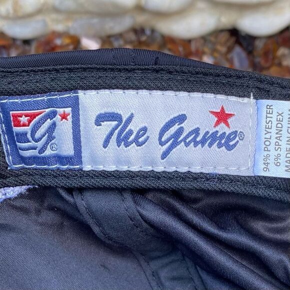 NWT New The Game Helio Castroneves Auto Nation SiriusXM Black Baseball Cap/Hat - Picture 9 of 11